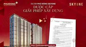 Pháp lý Phú Đông SkyOne Dĩ An được công bố minh bạch, tạo sự an tâm cho khách hàng.
