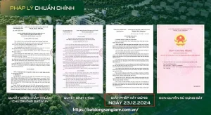 Hồ sơ pháp lý đầy đủ, minh bạch của dự án Stown Gateway, sổ hồng lâu dài.