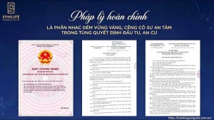 Pháp lý dự án Symlife Thuận An Bình Dương, chủ đầu tư Nam Hiệp Thành Bình Dương, đã có giấy phép xây dựng, đảm bảo minh bạch.