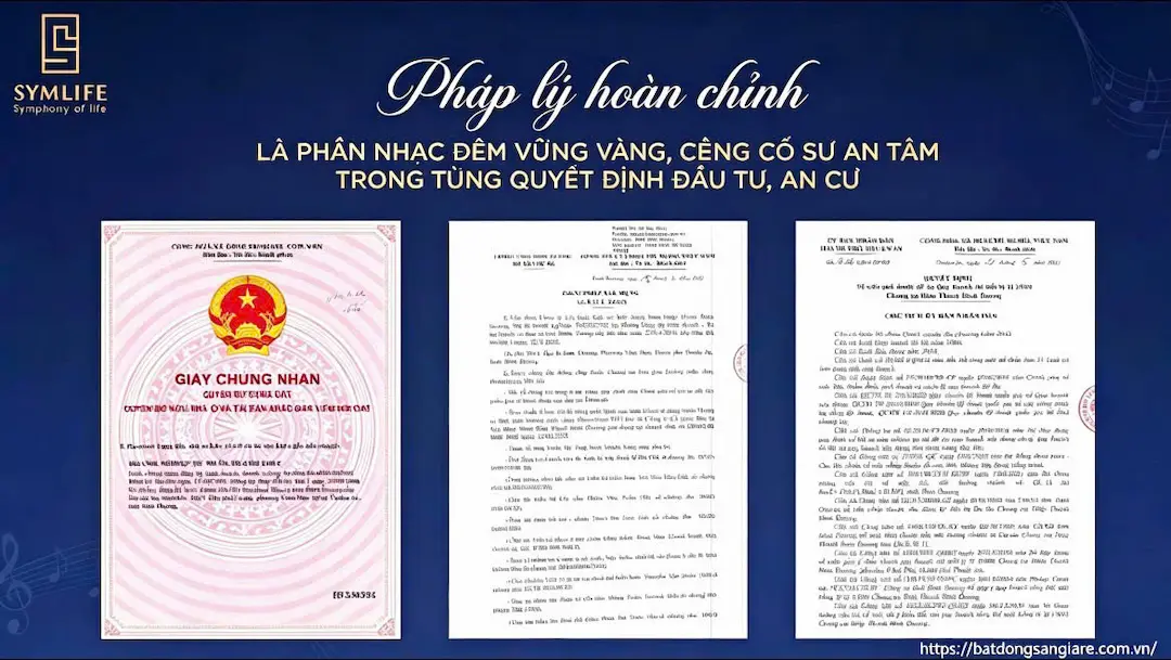 Pháp Lý Symlife Thuận An: Đọc Kỹ Trước Khi Xuống Tiền 2 Pháp lý Symlife Thuận An Bình Dương