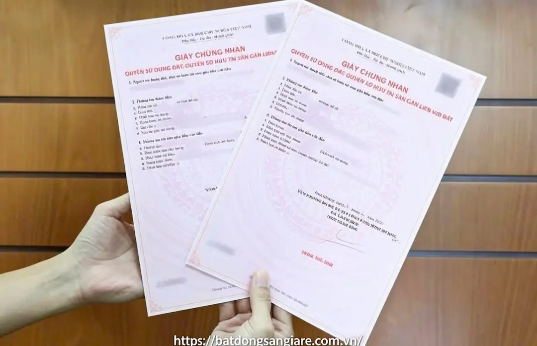 Sổ hồng Bcons Bee Dĩ An