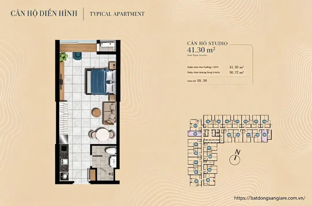 Thiết kế căn hộ 1PN