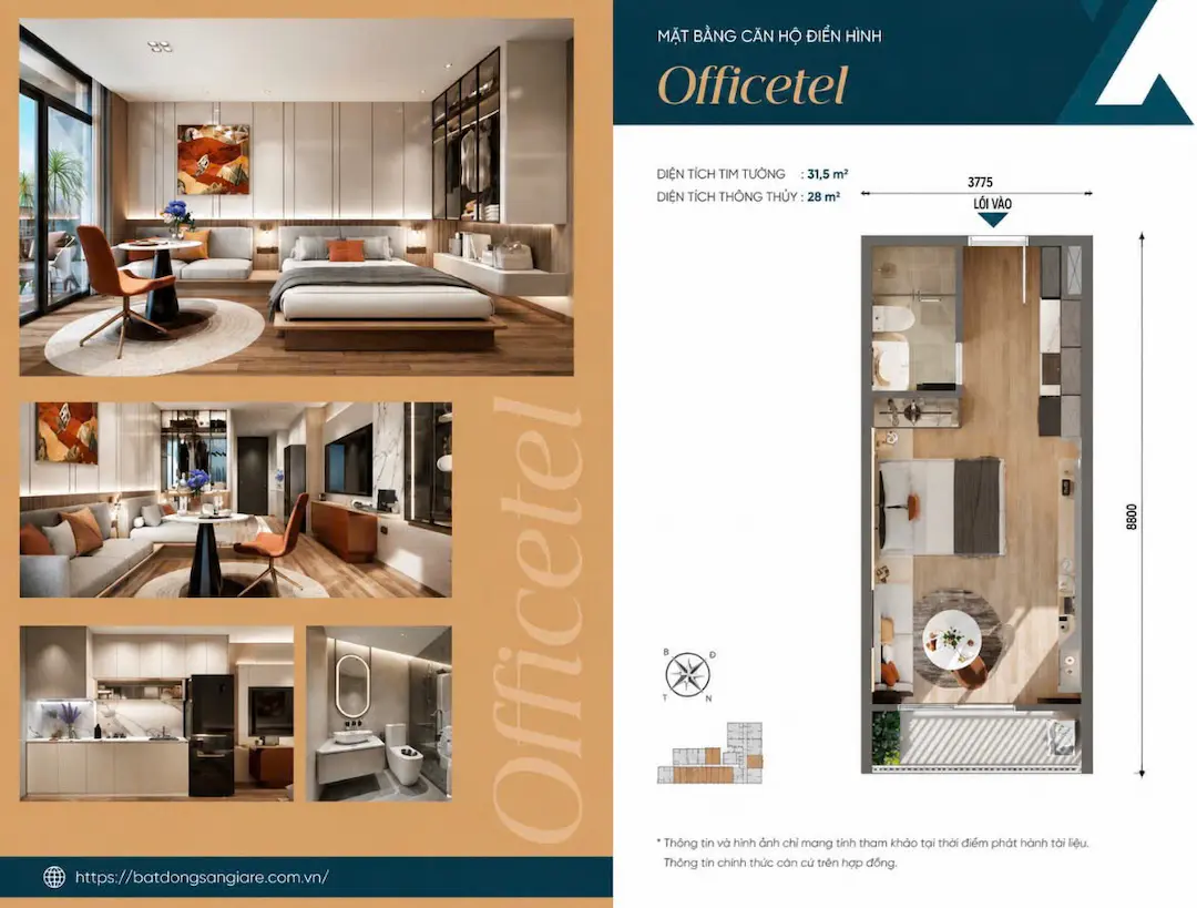 Thiết kế Officetel