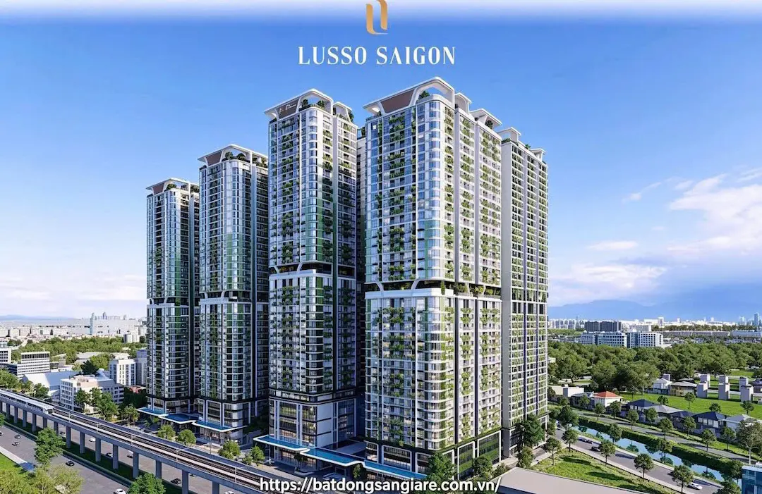 Tiến độ chung cư Lusso Saigon Thuận An