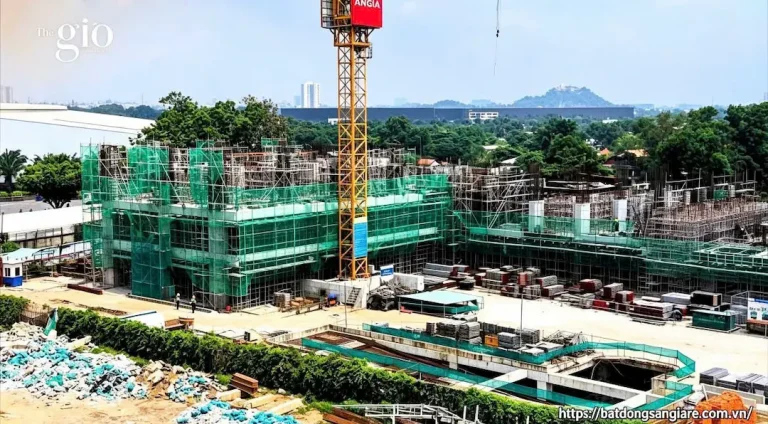 Tin mới nhất về tiến độ thi công căn hộ The Gio Riverside, cập nhật hình ảnh công trình đang hoàn thiện từng hạng mục
