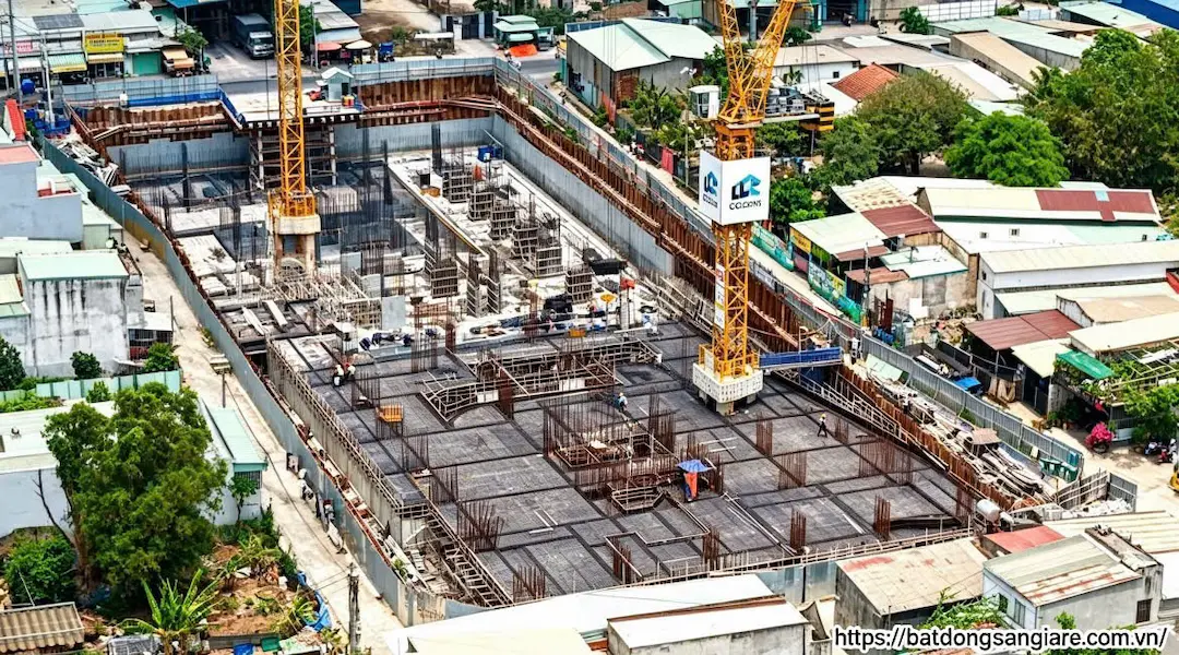 Tiến độ thi công Fenica Dĩ An