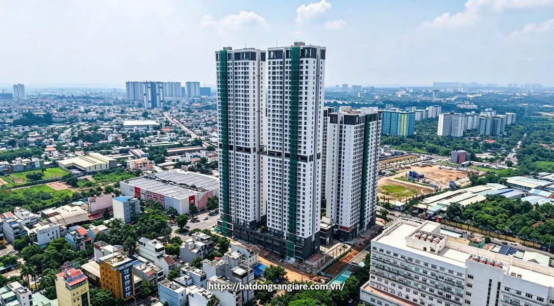 Tiến Độ Green Skyline Mới Nhất: Đã Lùi Sang Quý 4? 2 Lễ cất nóc các khối tháp căn hộ Green Skyline