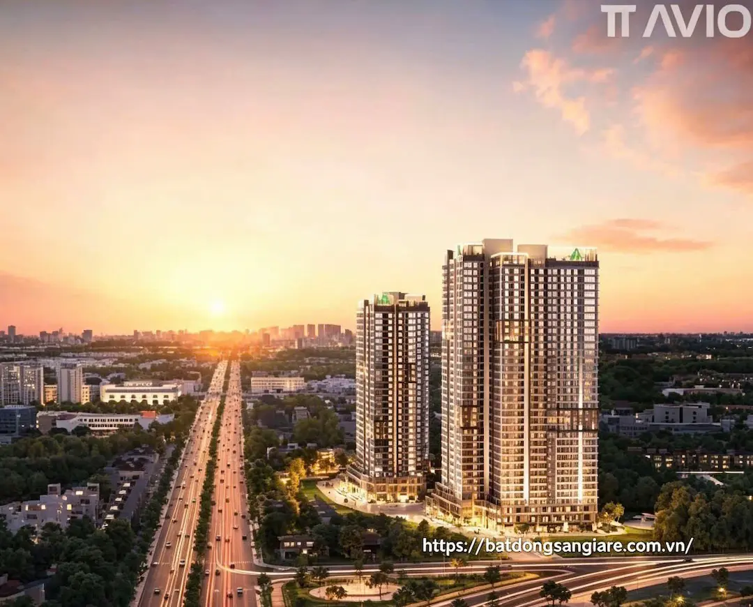 Hình ảnh tiến độ dự án TT AVIO Dĩ An