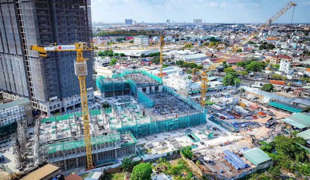 Tiến độ xây dựng Picity Sky Park Dĩ An