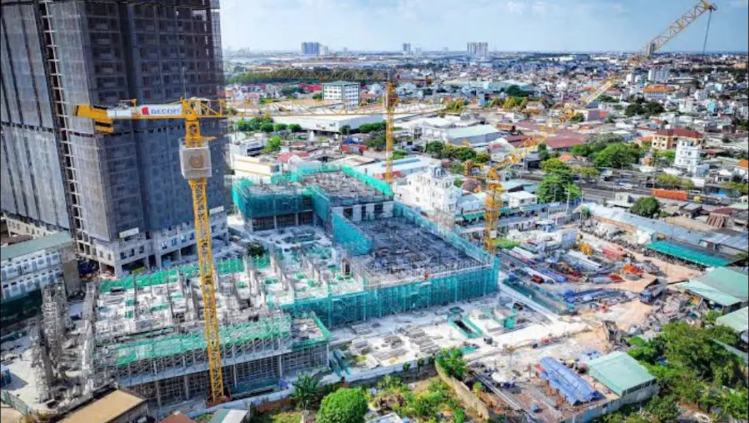 Tiến độ xây dựng Skyzen Dĩ An