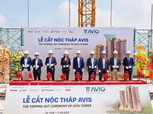 Tiến độ xây dựng dự án TT AVIO Dĩ An Bình Dương cập nhật mới nhất, công trình đang thi công, đảm bảo tiến độ bàn giao đúng hẹn.