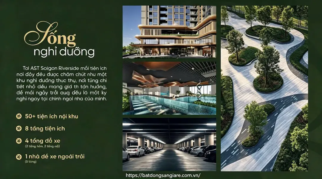 Tiện ích nội khu dự án A&T Saigon Riverside