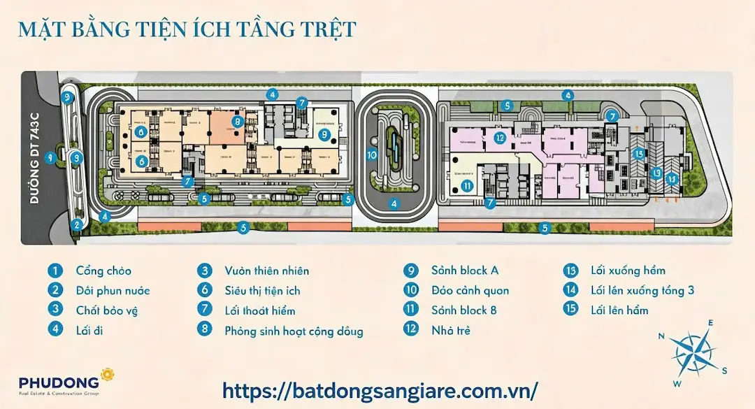 Tiện ích nội khu Phú Đông SkyOne
