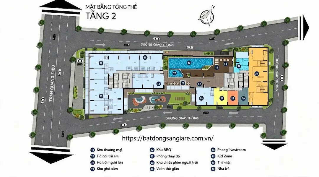 Tiện ích căn hộ Fenica Dĩ An