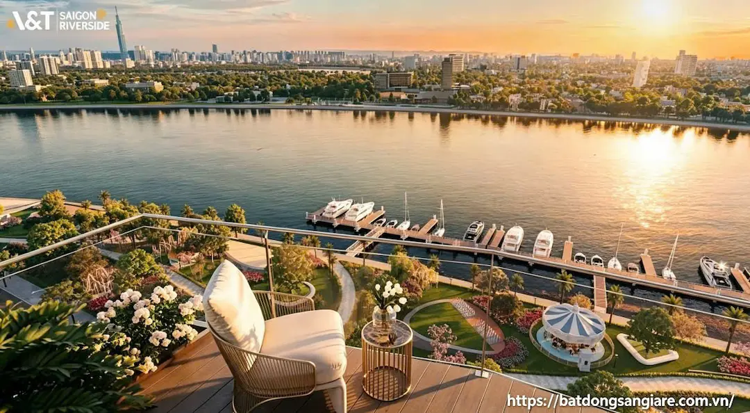 Tiện ích ngoài trời dự án A&T Saigon Riverside