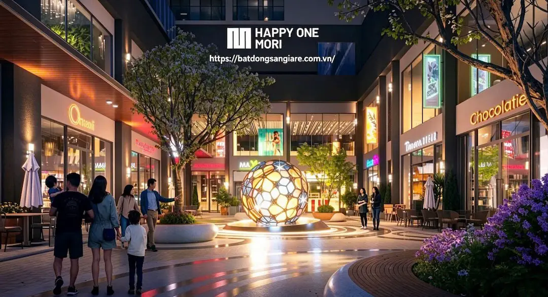 Tiện ích nội khu Happy One Mori Thuận An