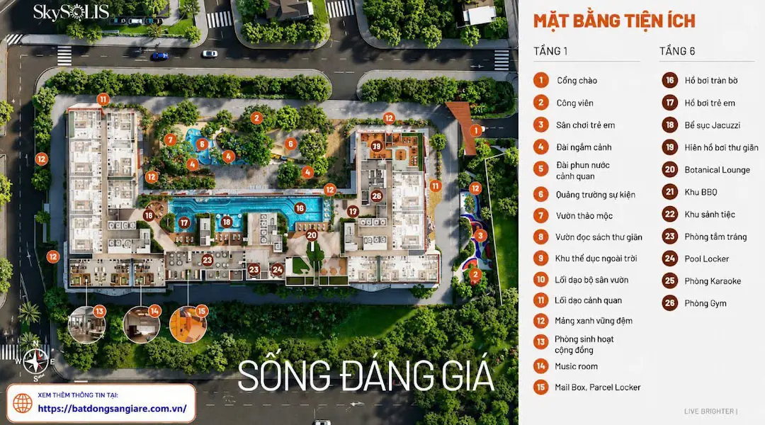 Tiện ích Sky Solis Thuận An