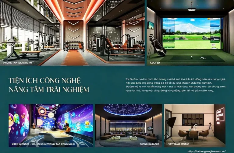 Hệ thống 65 tiện ích đẳng cấp chuẩn resort 5 sao của Skyzen Dĩ An.