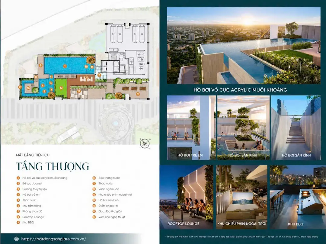 Thiết kế chi tiết tổ hợp hồ bơi vô cực và sky lounge tầng thượng Skyzen