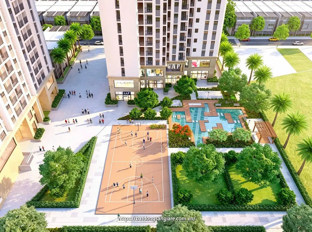 Tiện ích thể thao chung cư Stown Gateway Thuận An