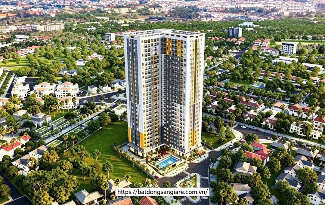 Vị trí Bcons Bee phối cảnh tổng thể Dĩ An