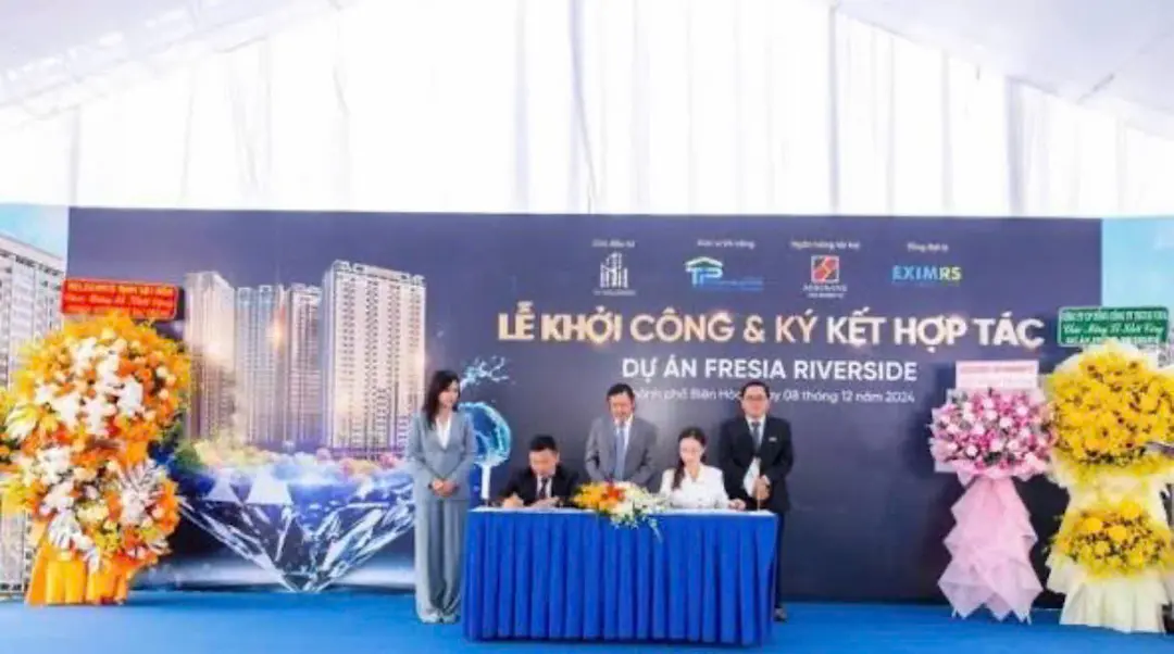 Chủ Đầu Tư Fresia Riverside Là Ai, Thật Sự Đáng Tin Không? 1 Chủ đầu tư ký kết hợp tác dự án Fresia Riverside Biên Hòa
