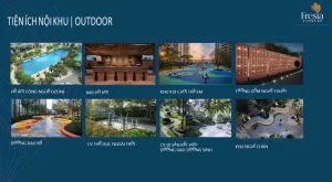 Danh sách tiện ích ngoài trời Fresia Riverside Biên Hòa