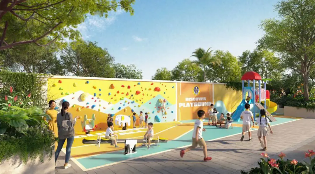 Khu vui chơi trẻ em Discover Playground Bcons Aria Dĩ An