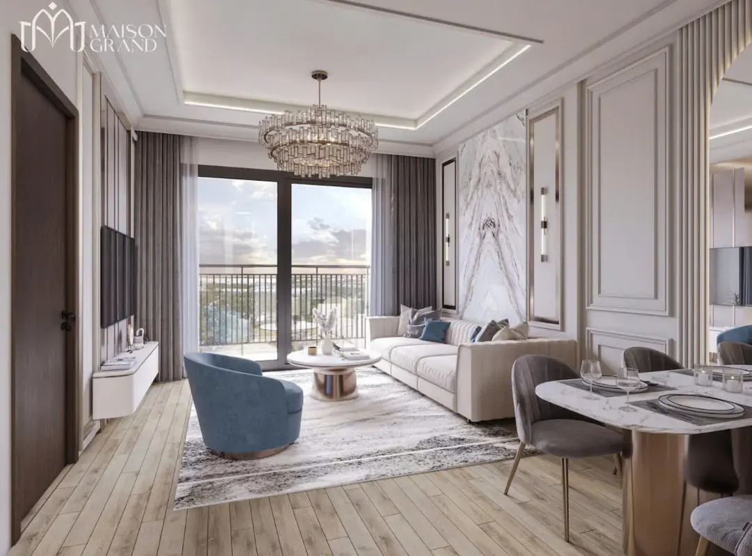 Nội thất căn hộ Maison Grand Phú Mỹ