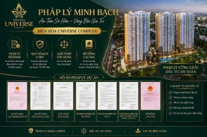 Pháp lý minh bạch dự án Biên Hòa Universe Complex Đồng Nai