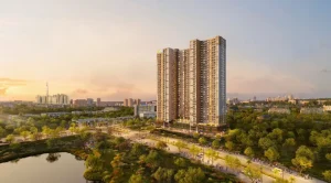 Phối cảnh chung cư Hoàng Nam Ngôi Sao với thiết kế hiện đại