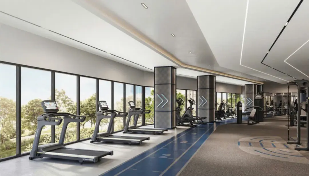 Tiện ích Masteri Cosmo Central phòng gym hiện đại