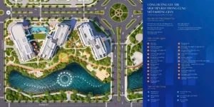Tiện ích Masteri Cosmo Central tổng thể với hệ sinh thái nghỉ dưỡng đẳng cấp