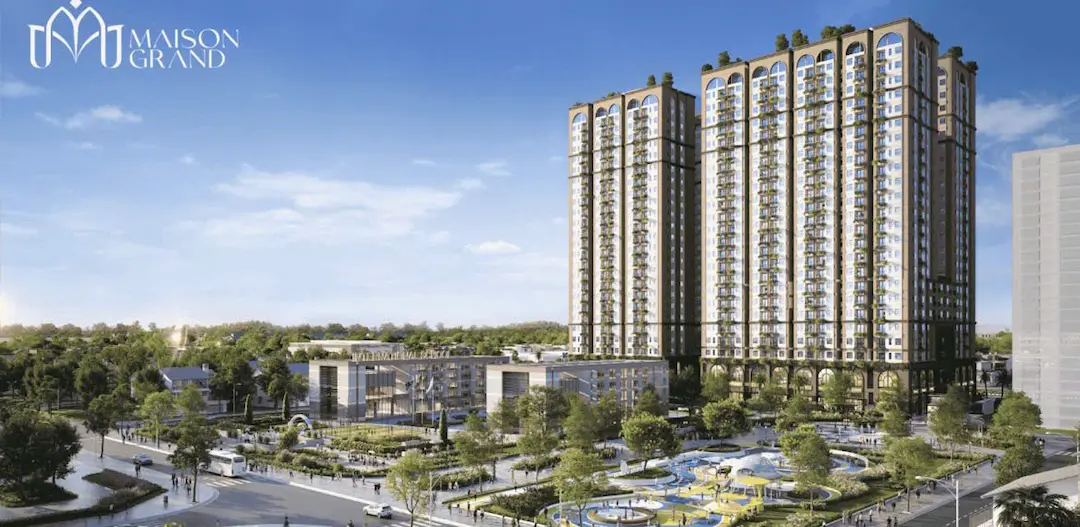 Vị trí đắc địa Maison Grand Phú Mỹ