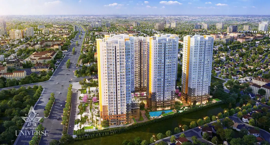 Vị trí đắc địa dự án Khu phức hợp Biên Hòa Universe Complex