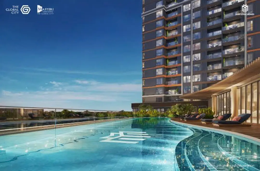 Hồ bơi Masteri Cosmo Central