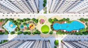 Tiện ích New Galaxy Dĩ An đa dạng với hồ bơi, công viên, gym và khu sinh hoạt cộng đồng