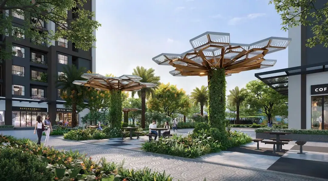 Không gian xanh Imperia Sensa Park Thủ Đức