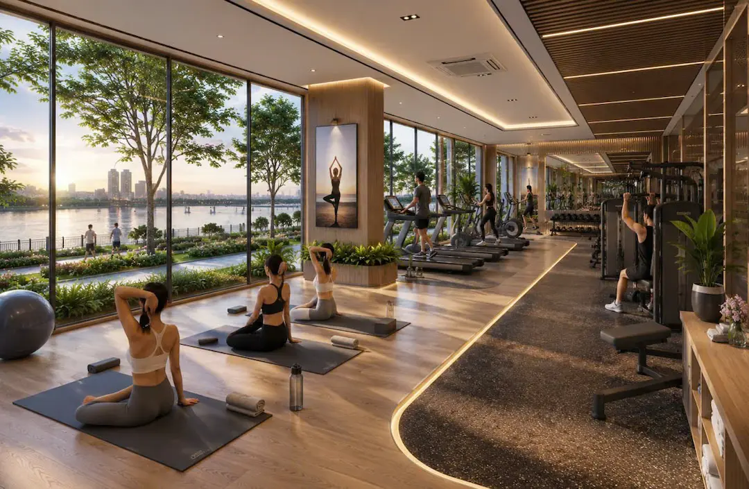 Phòng Gym Yoga Serena Riverside