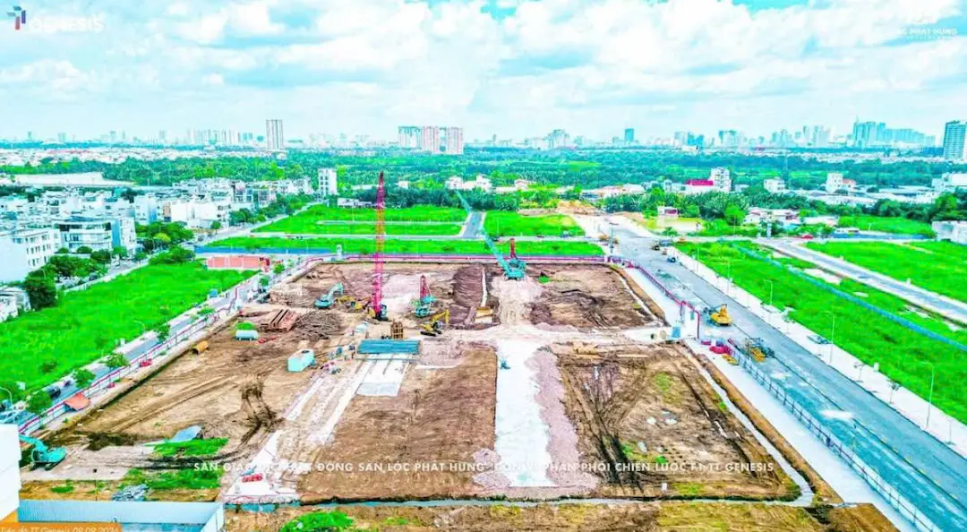 TT-Genesis – Thông Tin, Giá Bán & Chính Sách Ưu Đãi 2026. 22 Tiến độ dự án TT Genesis Nhà Bè